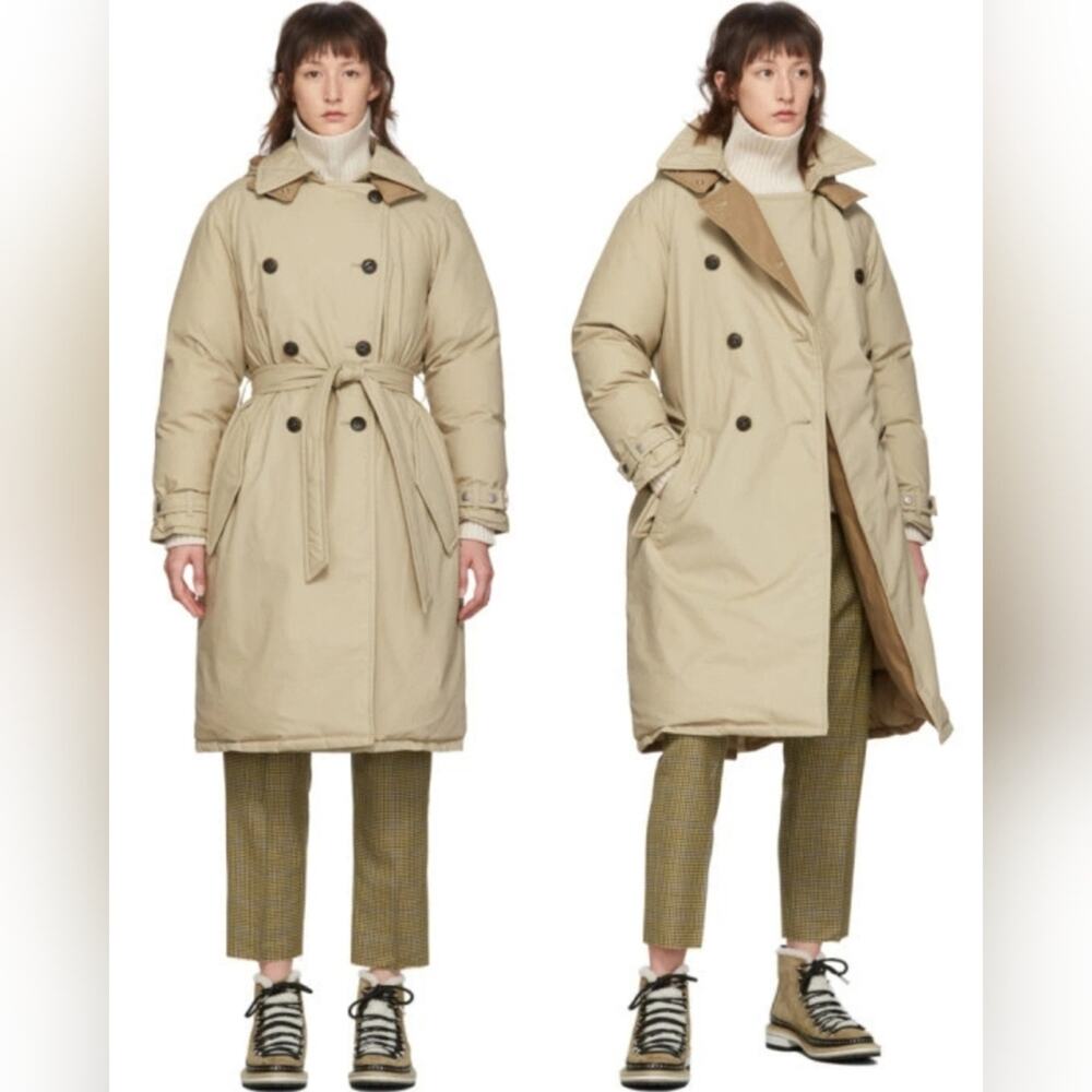 Rag & Bone Marcelle Double-Breasted Puffer Coat in XS